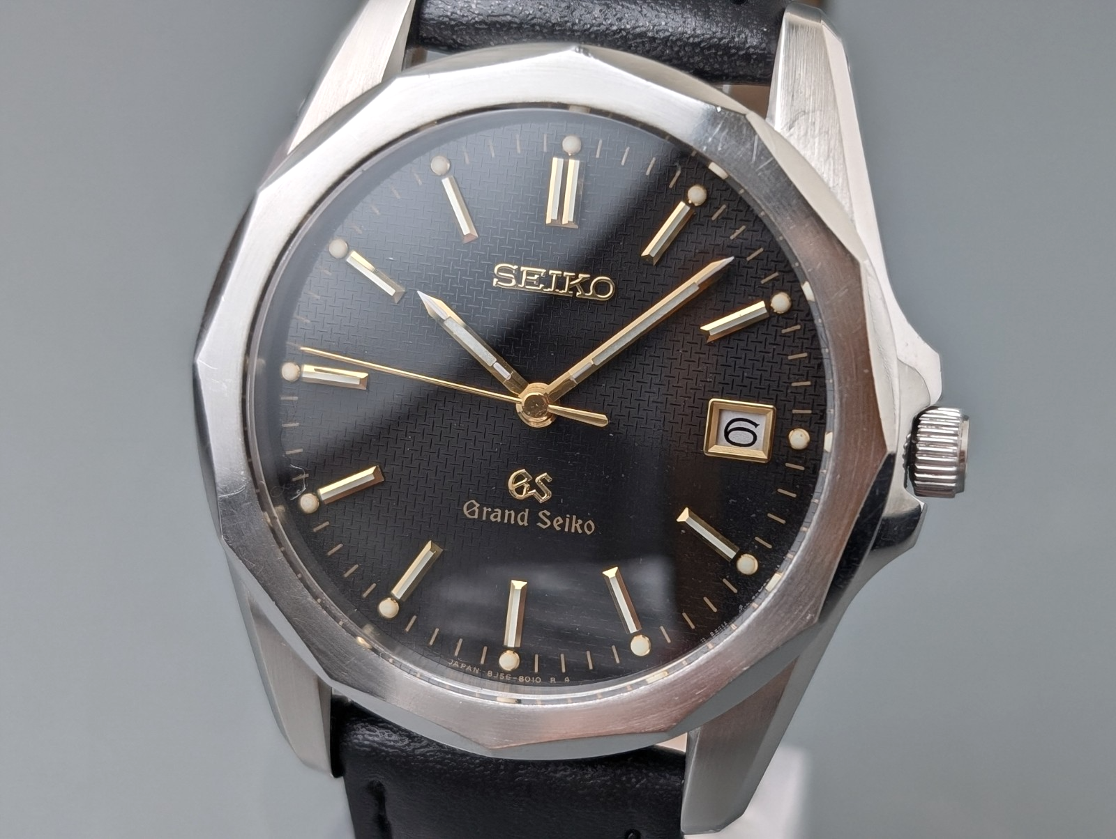 Grand Seiko グランドセイコー 8J56-8000 クオーツ時計 ネイビー Grand 
