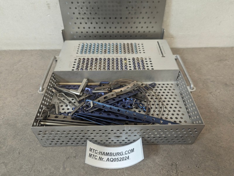 KÃ¶Nigs Implantate Schraubenbank FÃ¼R GroÃFragment Aus Stahl Art Nr 19.157.00s8