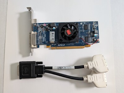 Dell AMD ATI Radeon HD 5450 512MB DDR3 Graphics Card ATI-102-C09003 : DUAL DVI