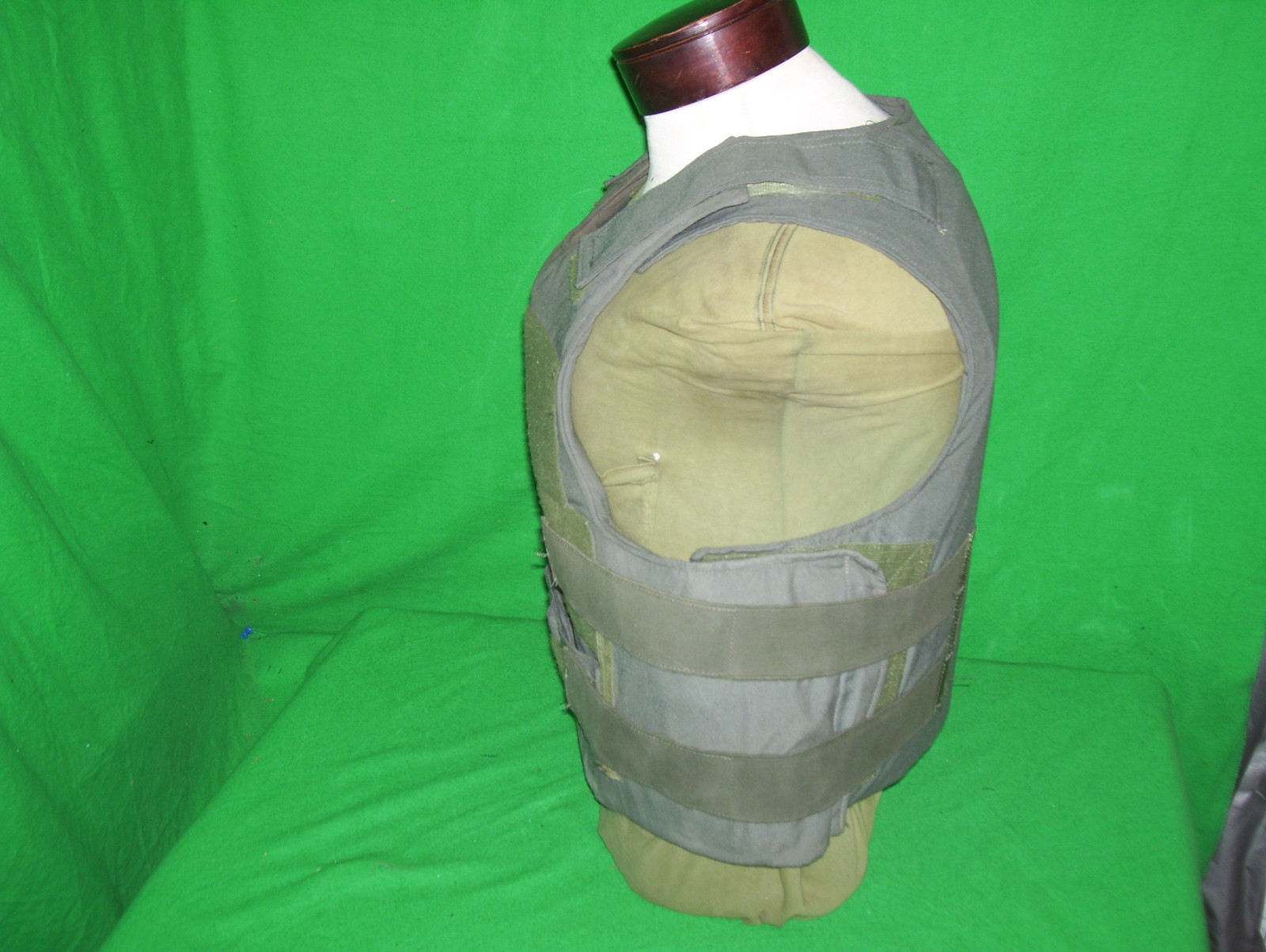 Force 1 Body Armor Bullet Proof Vest Tactical Level IIIA Medium-XLarge 2011 #E23