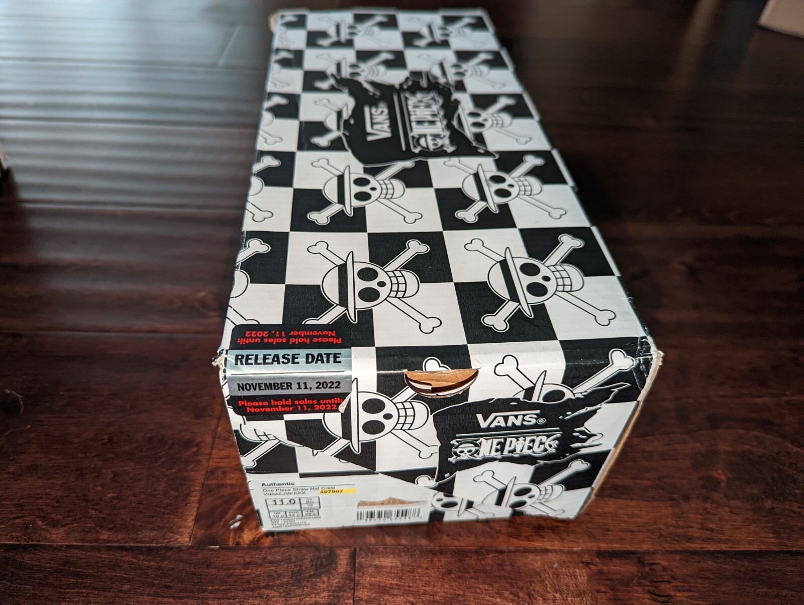 Pre-owned Vans X One Piece Straw Hat Nami Natural Sneakers Luffy Authentic Brand In Beige
