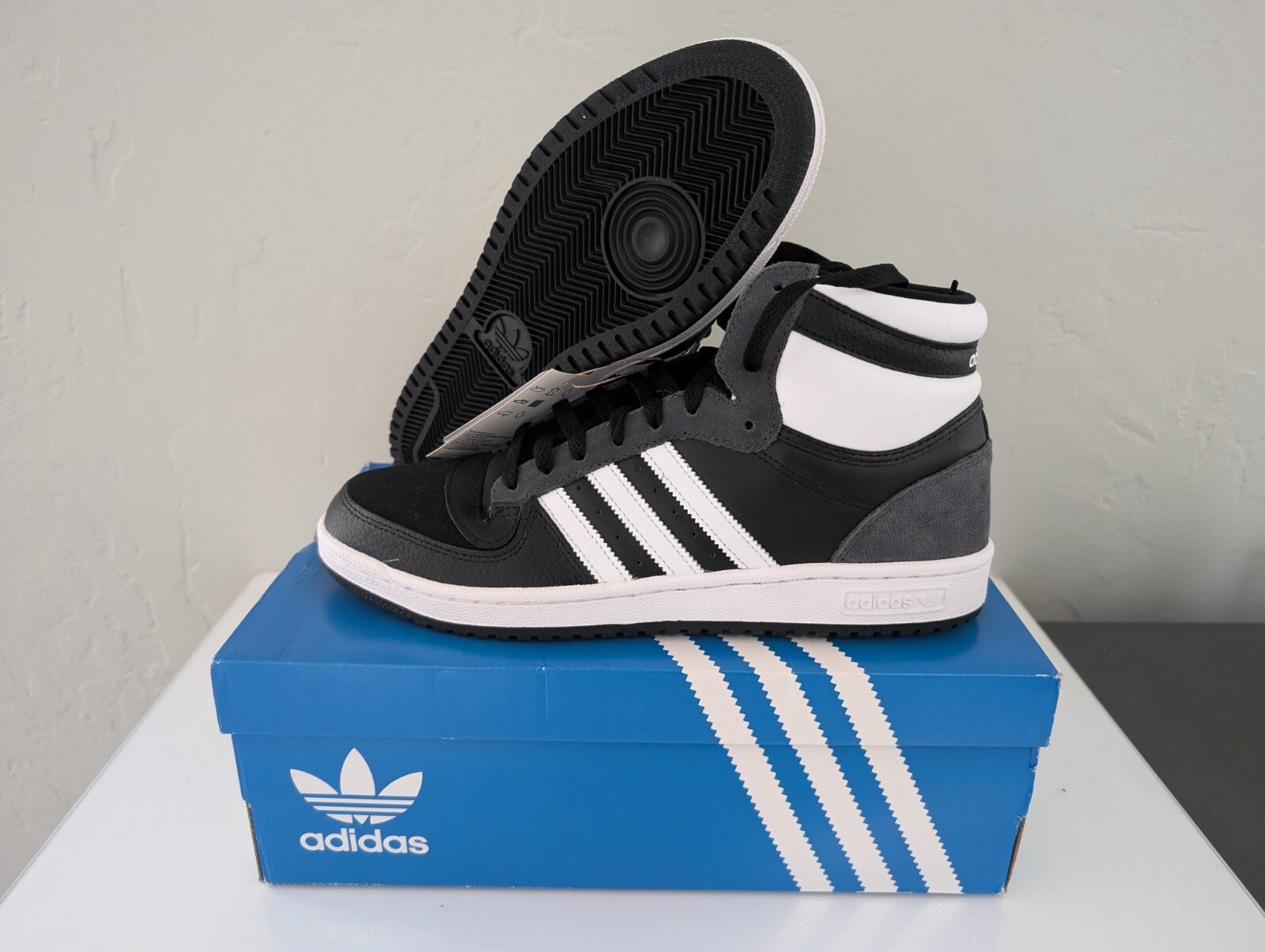 Adidas Originals Top Ten RB Black White Grey Oreo GX0742