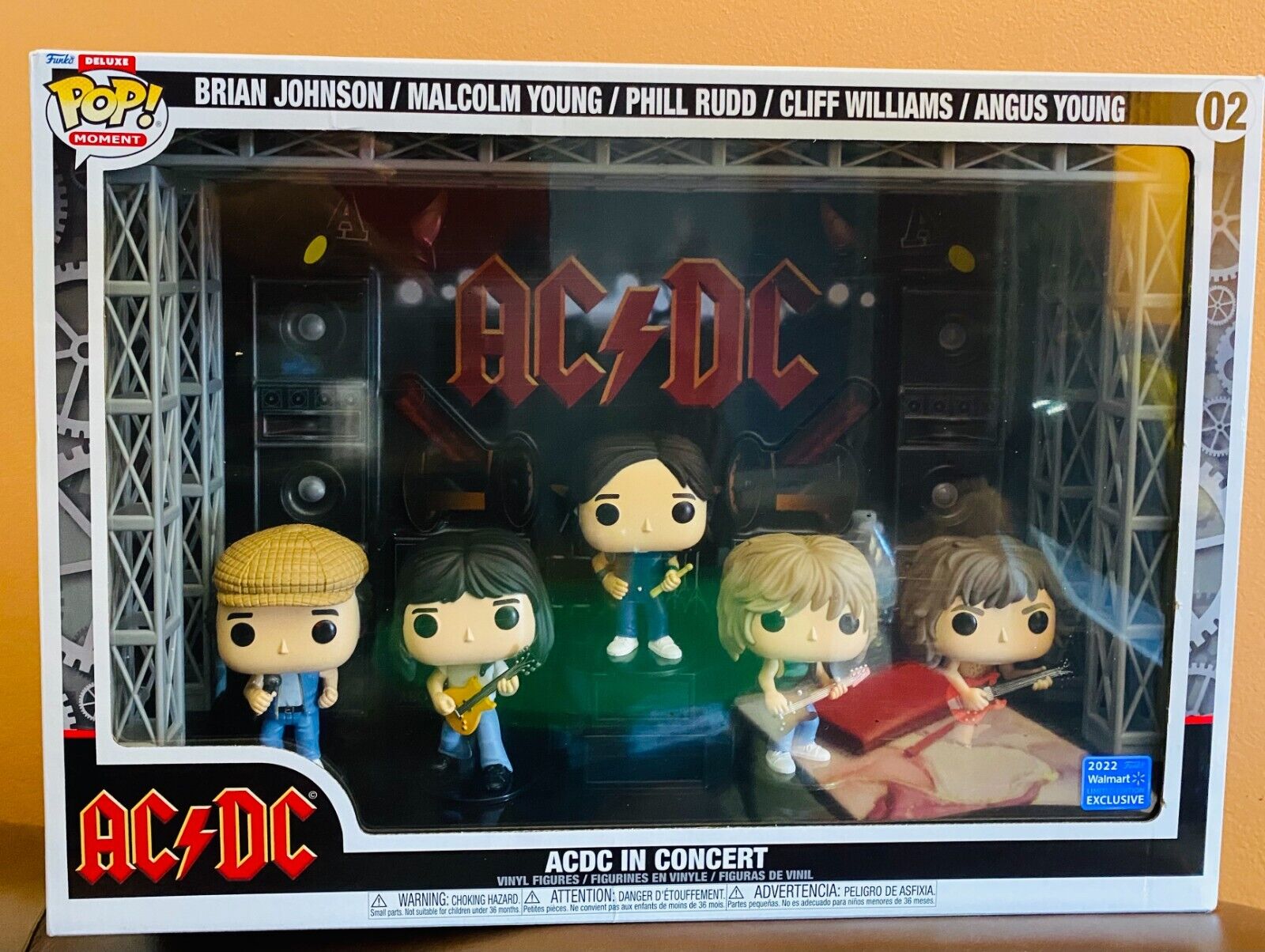 Funko Pop! Moment Deluxe: AC/DC in Concert Vinyl Figures Funko Pop! Moment Deluxe: AC/DC in Concert Vinyl Figures