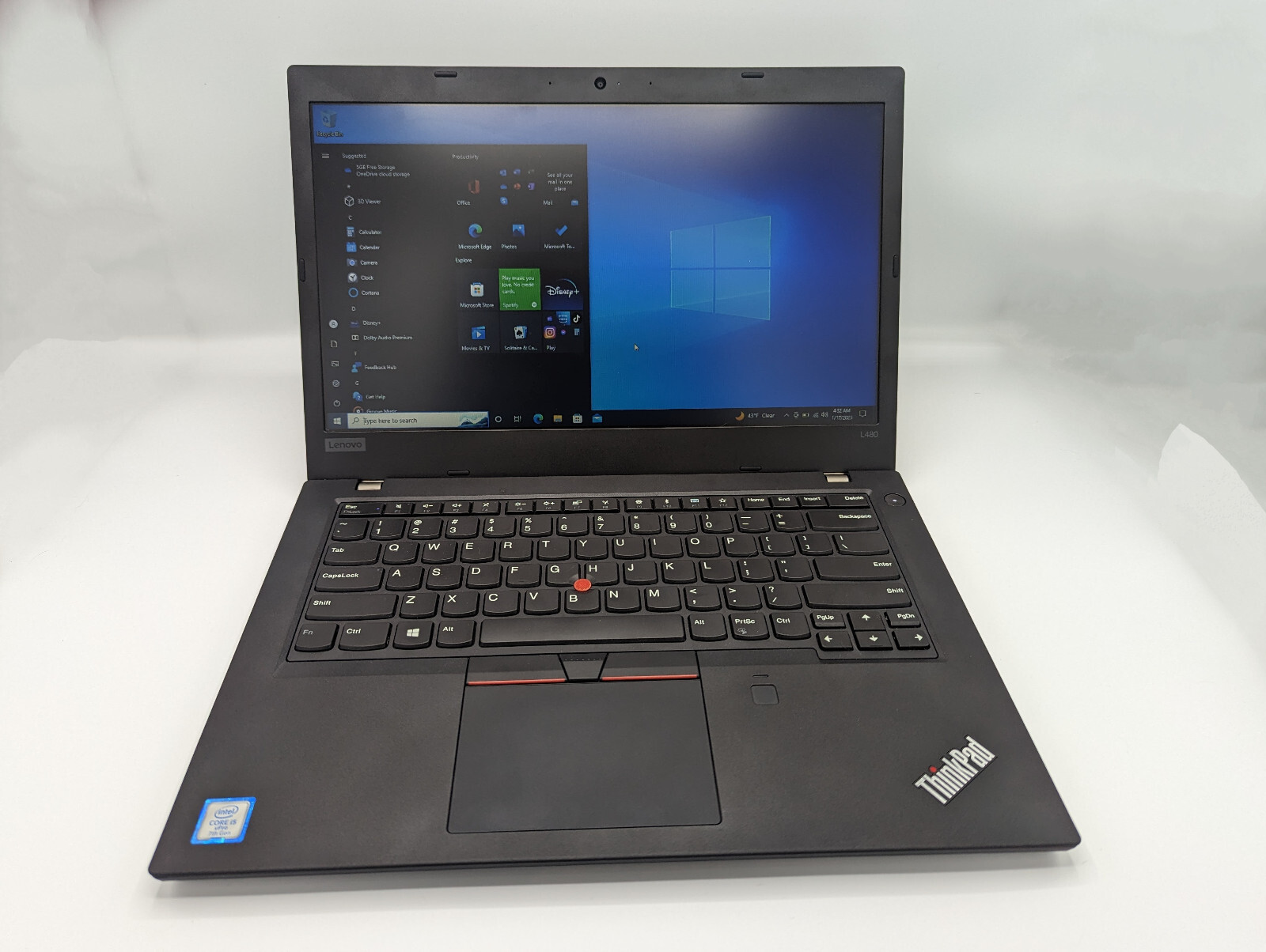 levono thinkpad L480 intel core i5 7th gen, ram 8gb, hdd 500 levono thinkpad L480 intel core i5 7th gen, ram 8gb, hdd 500