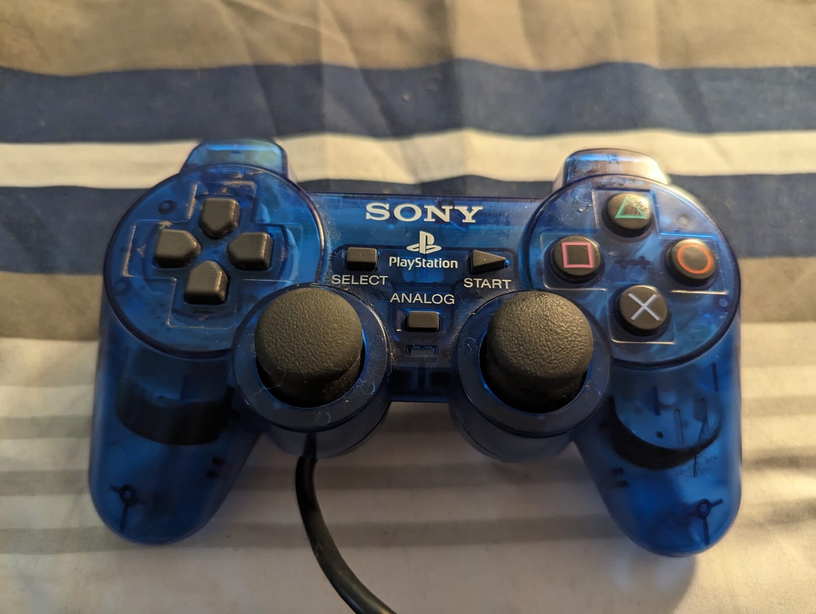 その他 DUALSHOCK2 GENUINE Sony PS2 BLACK Wired Controller OEM DualShock 2