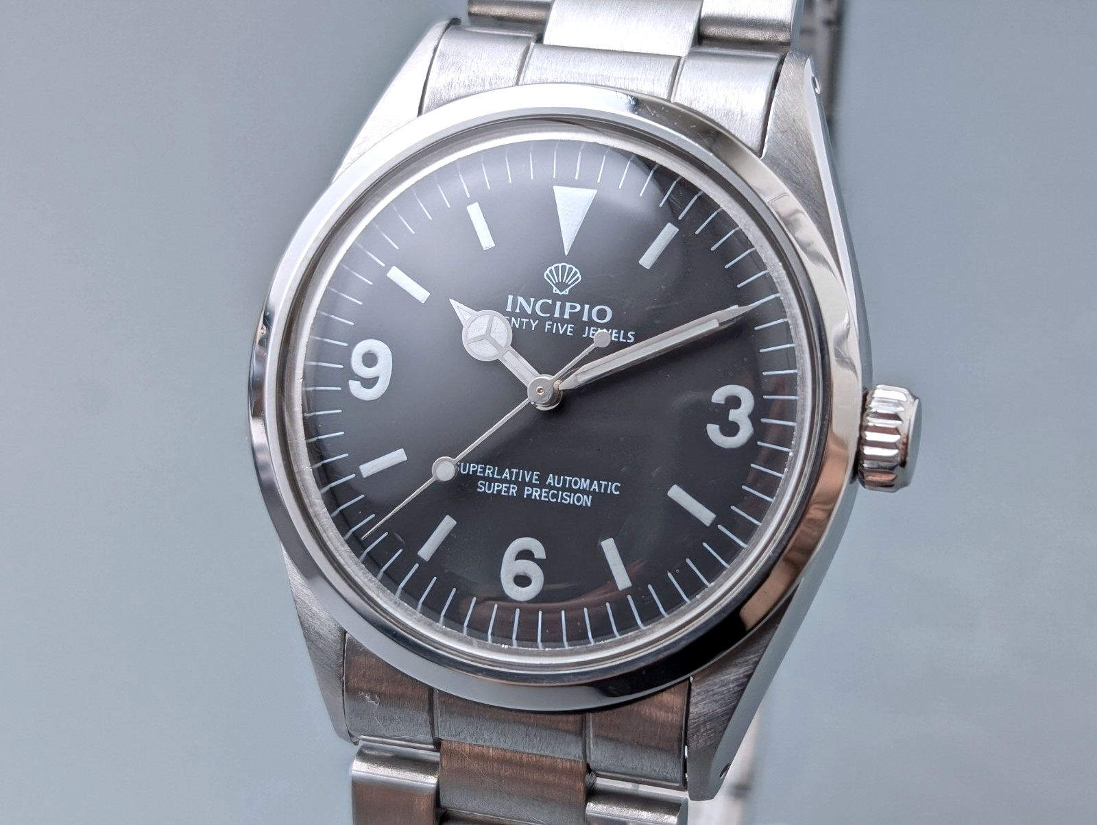 2002 INCIPIO 8 Super Precision 25 Jewels Automatic Men's