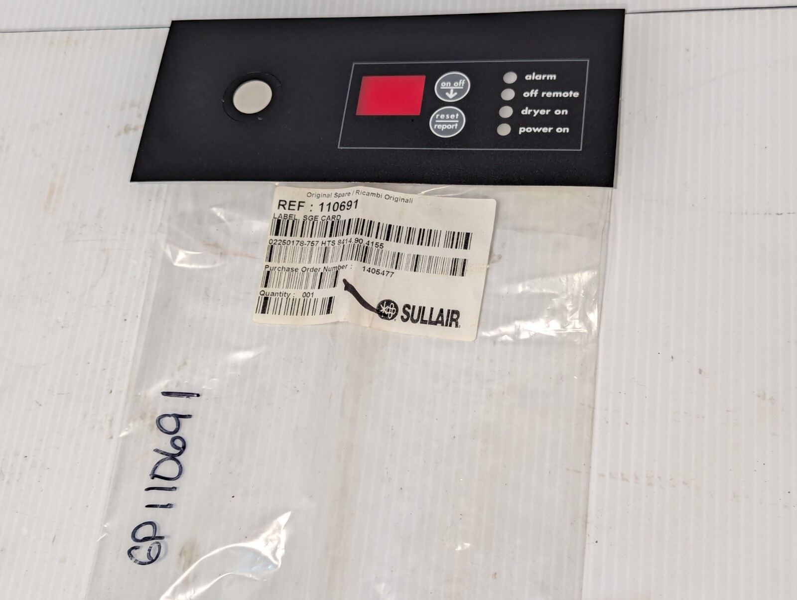 Sullair 110691 SGE card replacement, new old stock | eBay