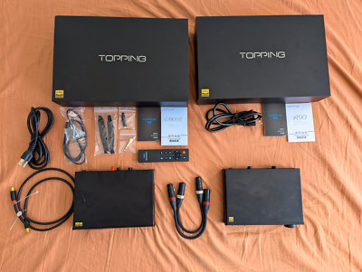 Topping A90 & D90SE DAC/AMP Bundle - High-End Audio Setup Combo