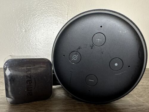 Amazon D9N29T - Black Alexa Echo Dot 3rd Generation Tested Amazon D9N29T - Black Alexa Echo Dot 3rd Generation Tested
