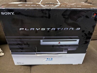 Backwards Compatible Sony PS3 PlayStation 3 CECHA01 60GB CIB ORIGINAL BOX! V4.90