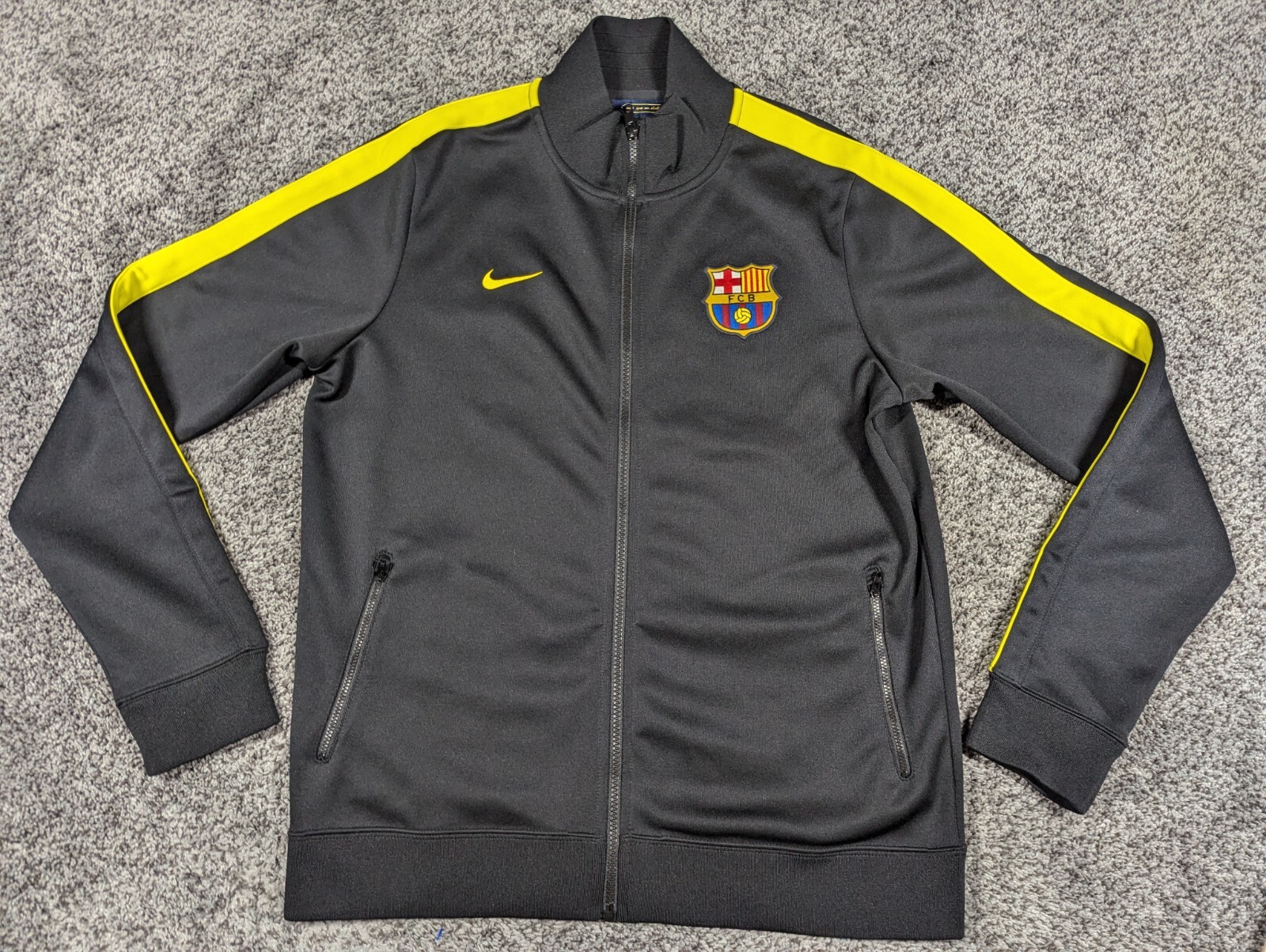 Nike FC Barcelona ナイロンジャケット ナイキ FCバルセロナ ウィンドブレーカー ナイロンジャケット S