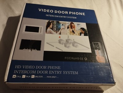 VIDEO DOOR PHONE INTERCOM ENTRY SYSTEM NEW IN BOX