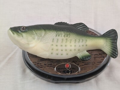 Big Mouth Billy Bass Gemmy sings and dances ''It's Fishing Time'' 