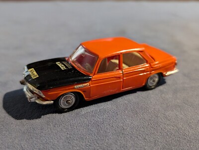 NOREV Plastic 1/43 - BMW 2000 Orange Shell  N° 70 (PL138)