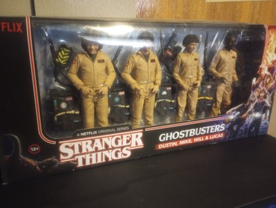STRANGER THINGS GHOSTBUSTERS MCFARLANE EXCLUSIVE 6'' FIGURE 4 PACK - NEW IN BOX 
