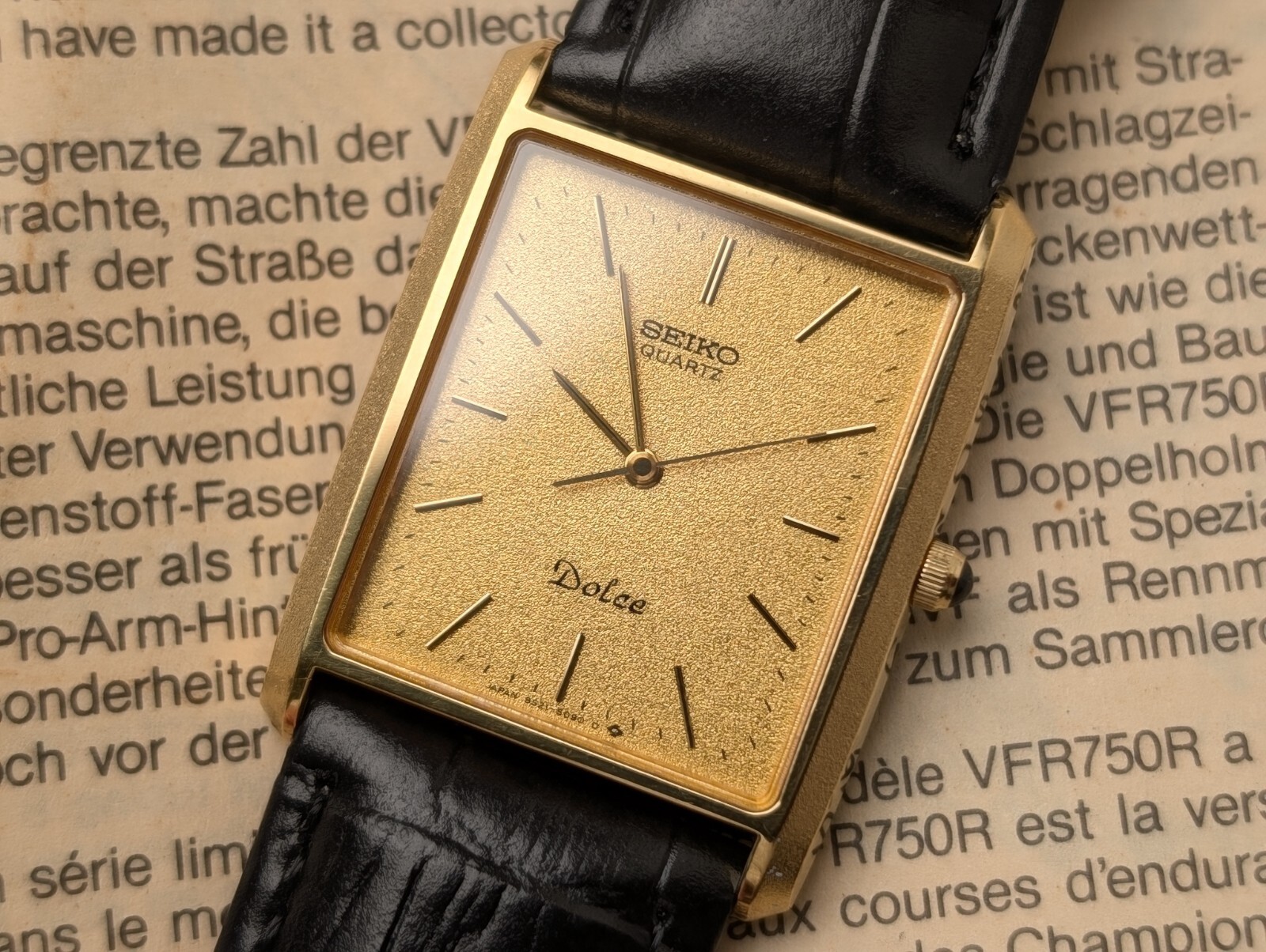 Seiko セイコー Dolce 7320-6090 シルバーゴールド Seiko セイコー Dolce 7320-6090 シルバーゴールド Seiko