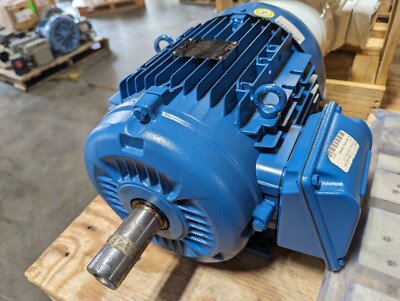 NEW WEG 10 HP MOTOR  460 VOLT  1770 RPM  AL132M FRAME