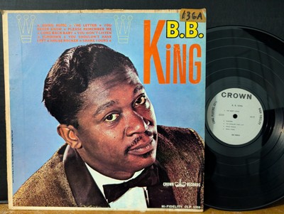 BB King - B.B. King 1963 Crown Records Mono Vinyl LP 5359 Blues Guitar