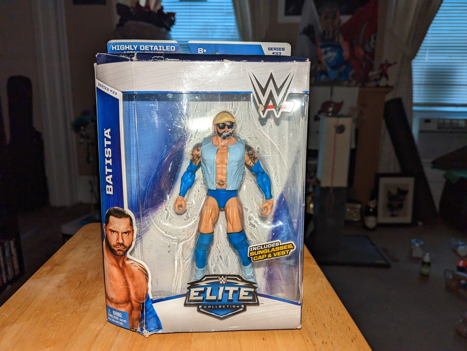 Mattel WWE Elite Ultimate Batista 新品未開封 Mattel Batista WWE Ultimate Edition 
