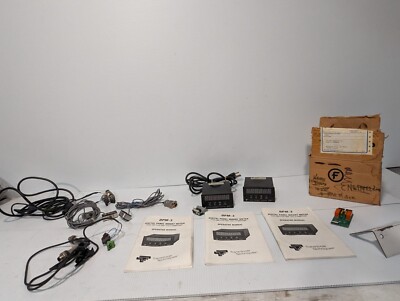 Lot of 2x Transducer Techniques MDL-100 load cells and DPM-3 displays as shown