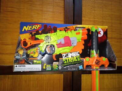 NOS NERF KMART CROSSCUT & STRIKEBLADE SWORD ZOMBIE STRIKE COMBO PACK HTF ITEM