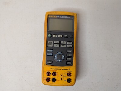 FLUKE 725 Multifunction Process Calibrator Broken Battery Compartment Untested
