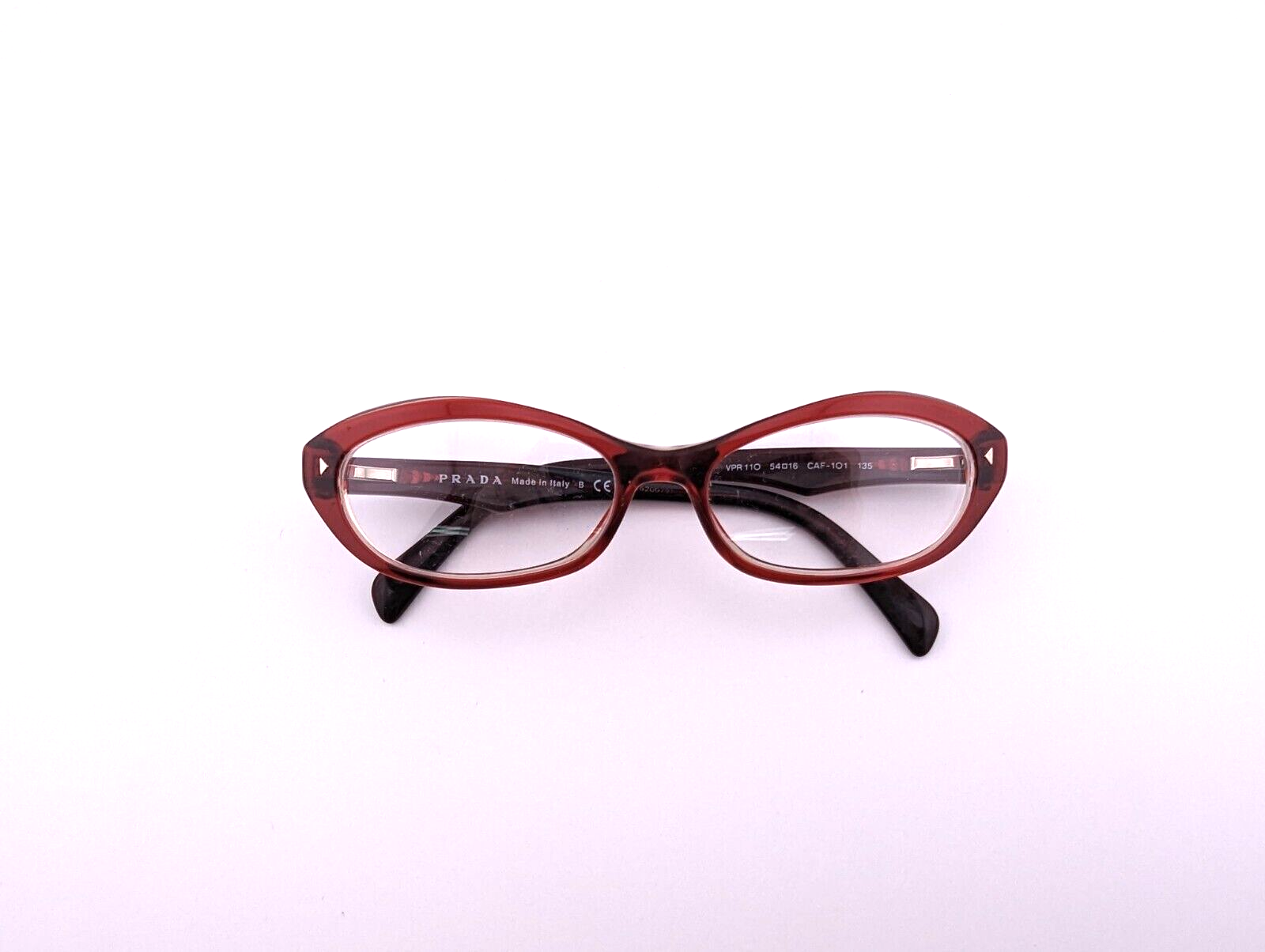 【未使用】Prada Womens Eyeglass Frames Prada 09ZV Eyeglasses