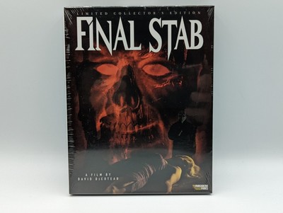 Final Stab Massacre Video Blu-ray w/ Slipcover Limited Edition BRAND NEW SEALED