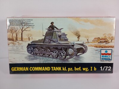 German Command Tank kl. pz. bef. wh. Ib ESCI 1:72 Model Kit 8041 Sealed Box
