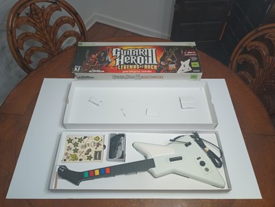 Guitar Hero III 3 Legends Of Rock Wired X-plorer Guitar Xbox 360 ** Missing Game