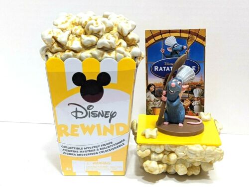 Remy Ratatouille Disney Pixar Rewind Popcorn Mystery Figure Yellow Box Series 3