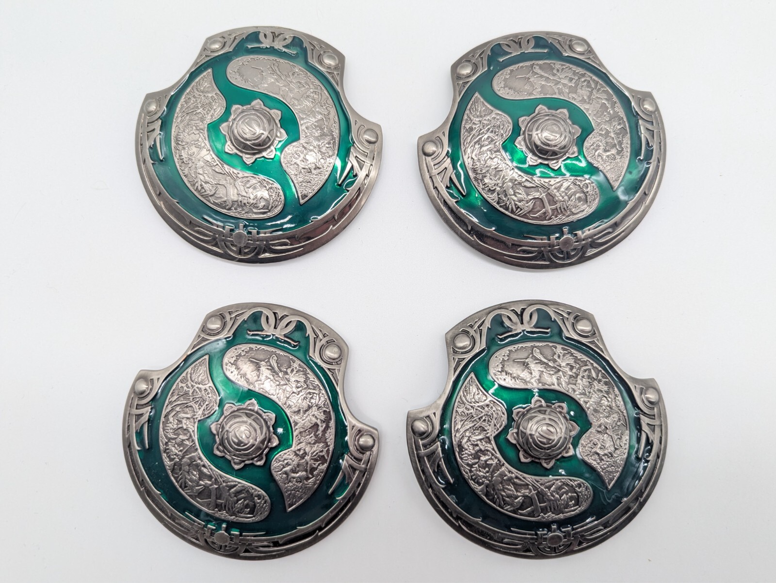 4 x DOTA 2 The International Championship 2018 Medal Aegis