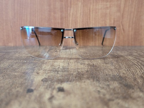 サングラス Gucci Color Argento Rosso Vino Finitura llizzata Caratte Gucci Red Clear Oval Rectangular Eyeglasses Italy GG 2560