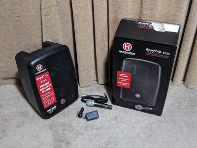 Harbinger RoadTrip 25 8'' Battery-Powered Portable Speaker With Bluetooth and Mic