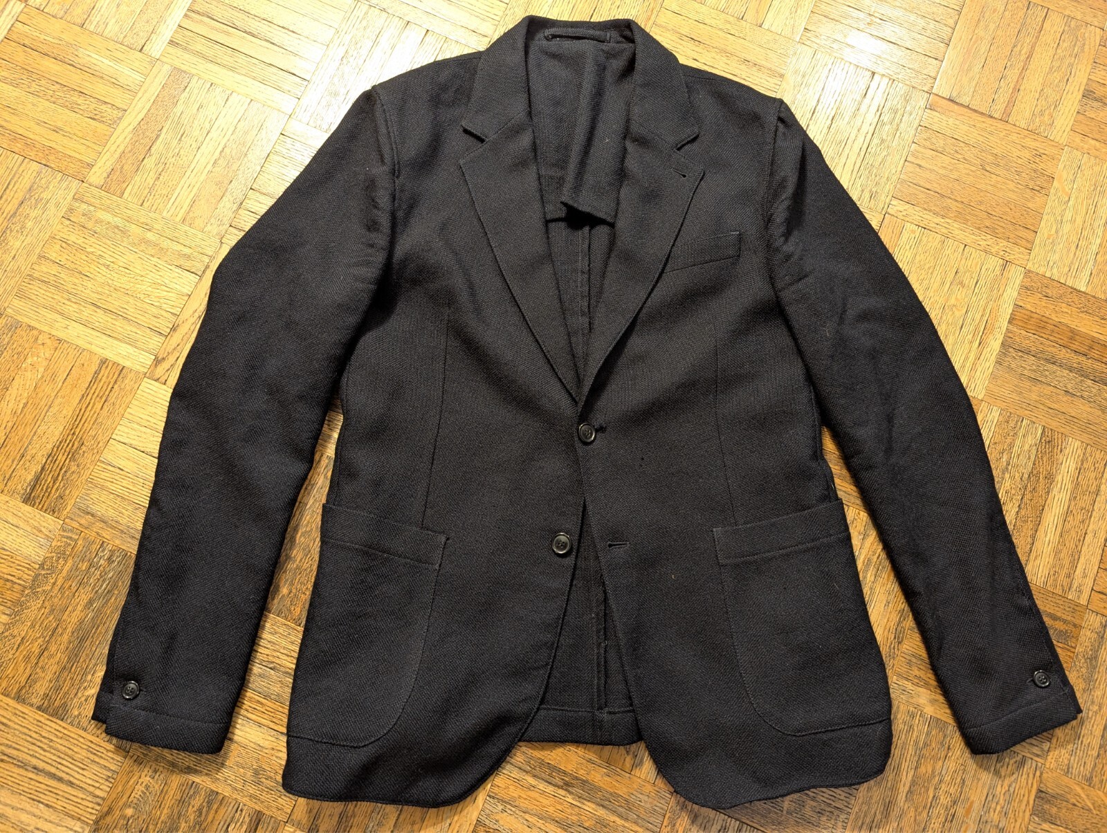 【新品】OUR LEGACY / MANHATTAN BLAZER Our Legacy - Manhattan Blazer Maitre D Black Wool