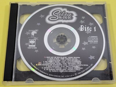 Salsa Magic by Various Artists (CD, May-1994, 2 Discs, Sony Discos)