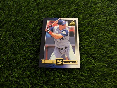 1998 Pinnacle Zenith Tim Salmon Baseball Card #9 - Anaheim Angels