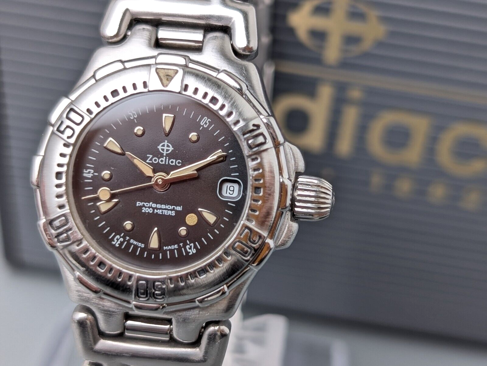 Zodiac Marine Life Professional 200m Stainless Steel and