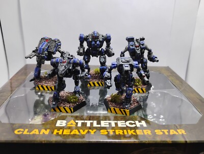 CGL BattleTech painted Rasalhague Dominion - Ghost Bear Clan Heavy Striker Star