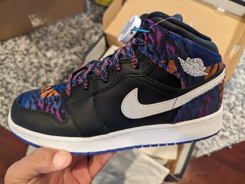 【中古】 NIKE GS　AIR JORDAN 1 MID SE 　25cm 楽天市場】【ナイキ エアジョーダン 1 ミッド SE GS ホワイト