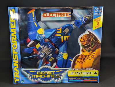 Transformers Beast Machines Jetstorm SEALED Hasbro Ultra Class 2000