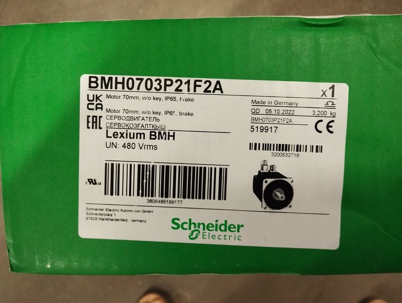 Moteur Bruschless Schneider Bmh0703p21f2a Neuf Emballage Origine