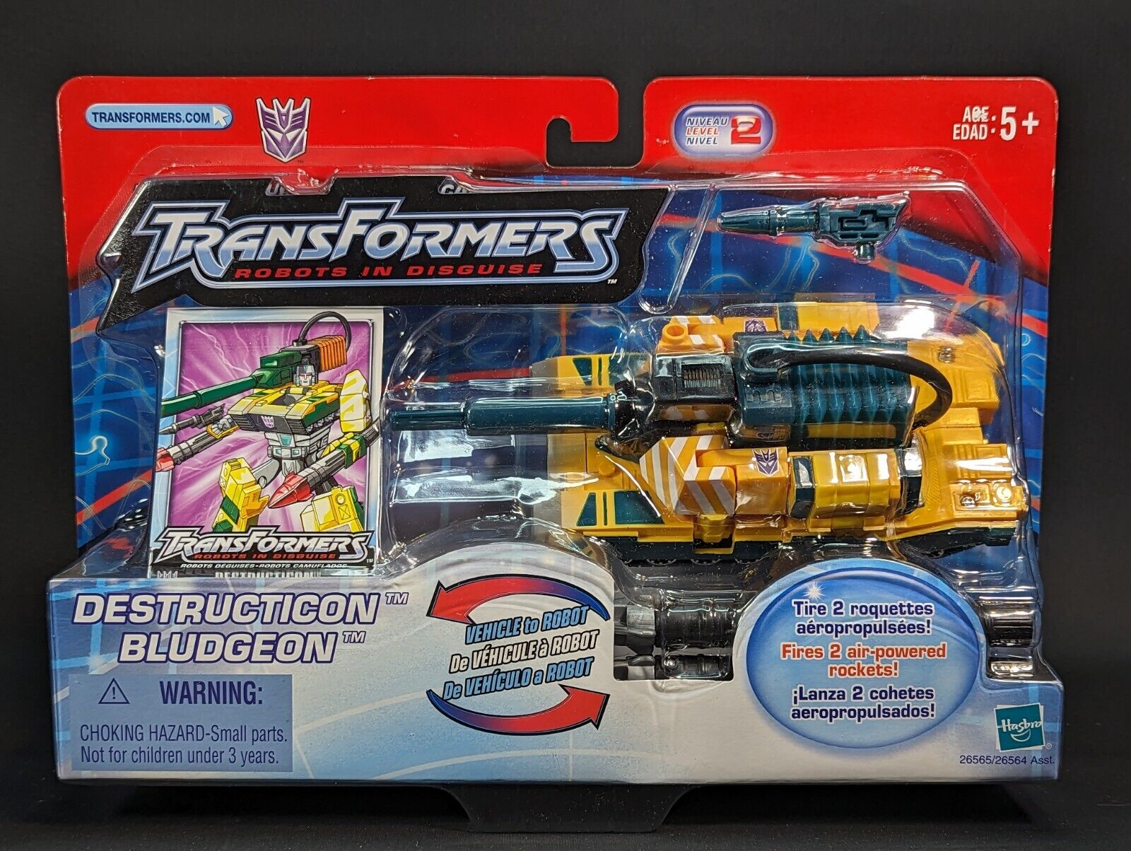 Transformers RID 2001 Destructicon Bludgeon SEALED Robots in Transformers RID 2001 Destructicon Bludgeon SEALED Robots in