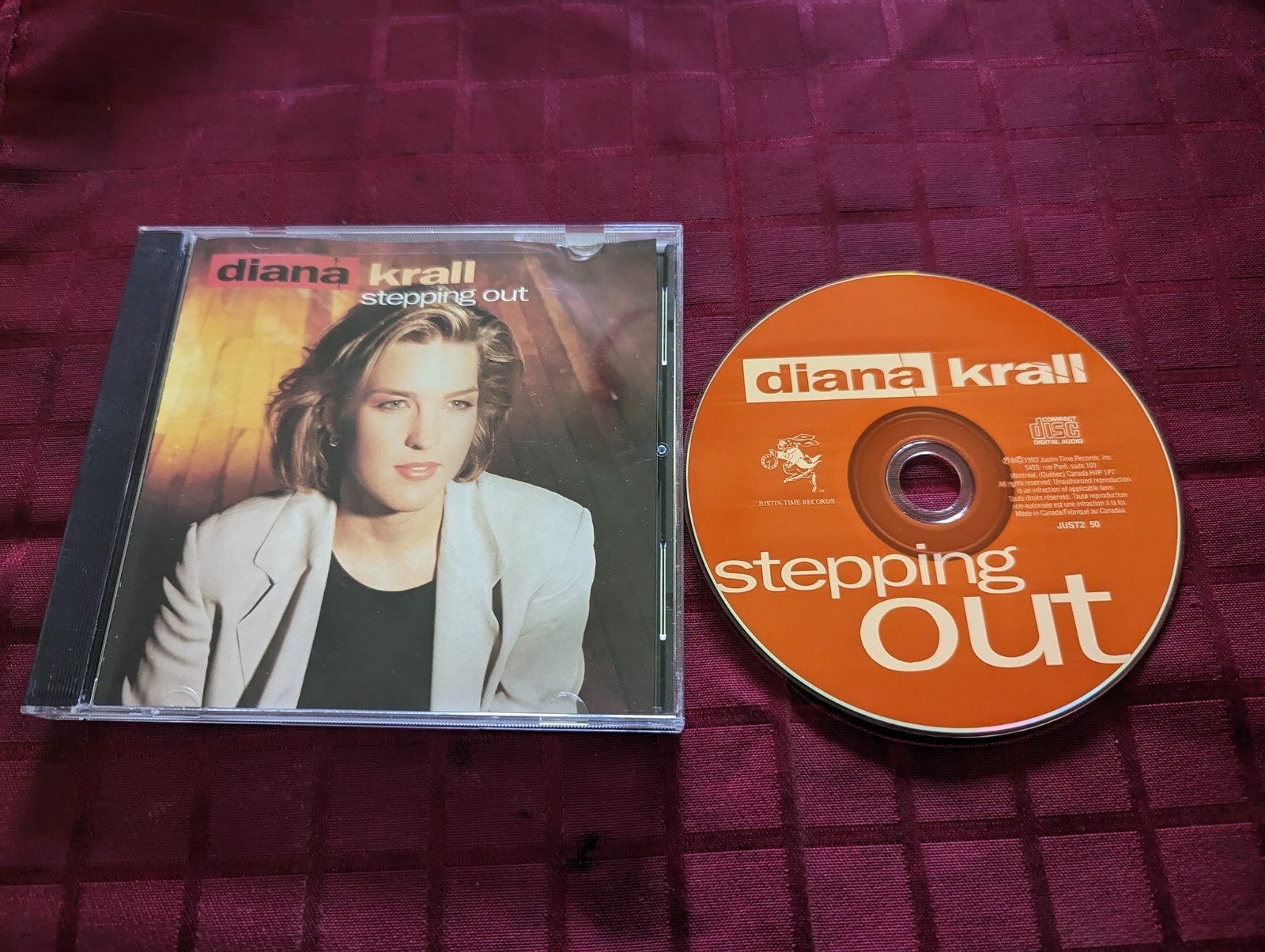 Stepping Out by Diana Krall (CD, 1993, Justin Time) VG MK | eBay