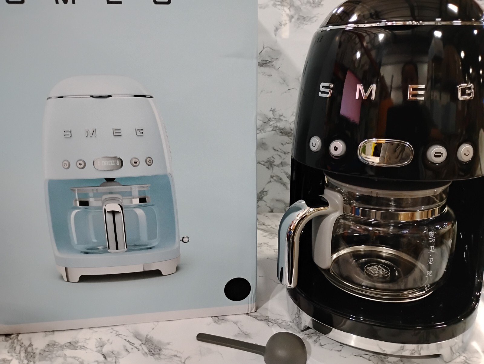 Smeg 50's Retro Style Aesthetic Drip Filter Coffee Machine