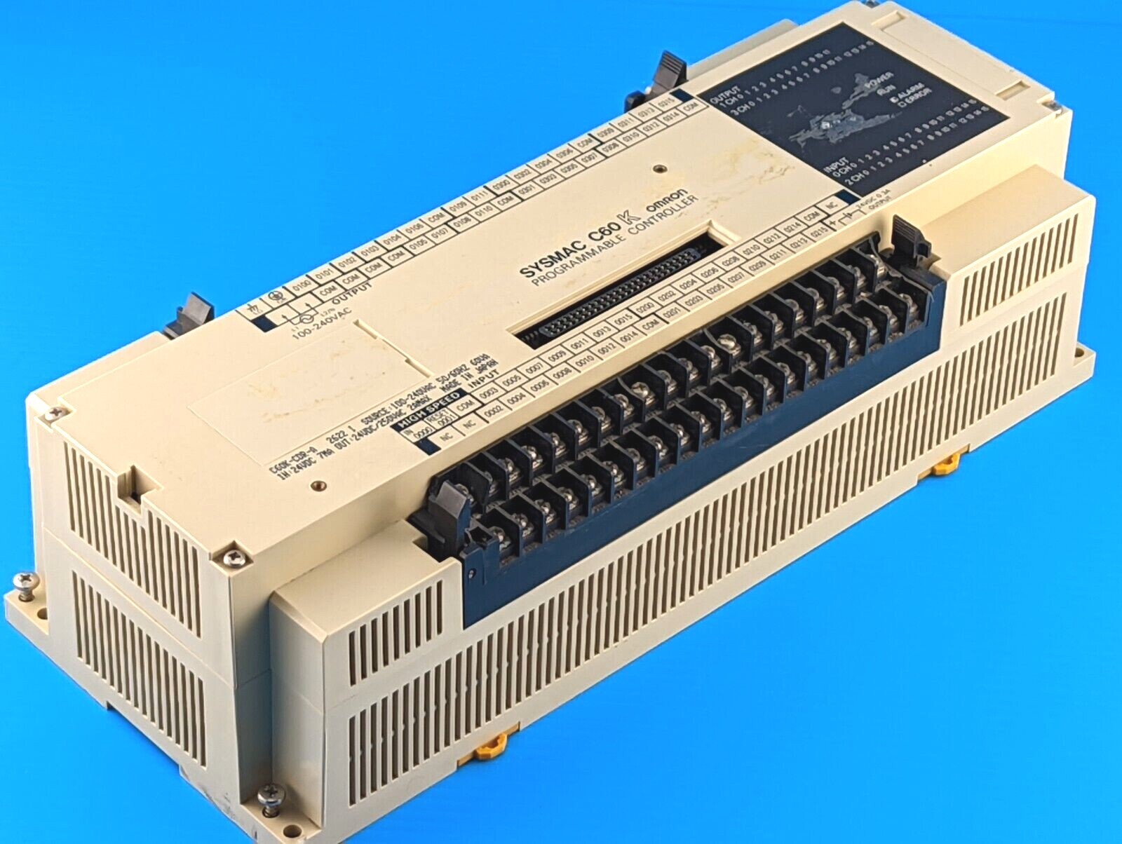 Omron C60K-CDR-A SYSMAC C60 K Programmable Controller, 7Amp Omron C60K-CDR-A SYSMAC C60 K Programmable Controller, 7Amp