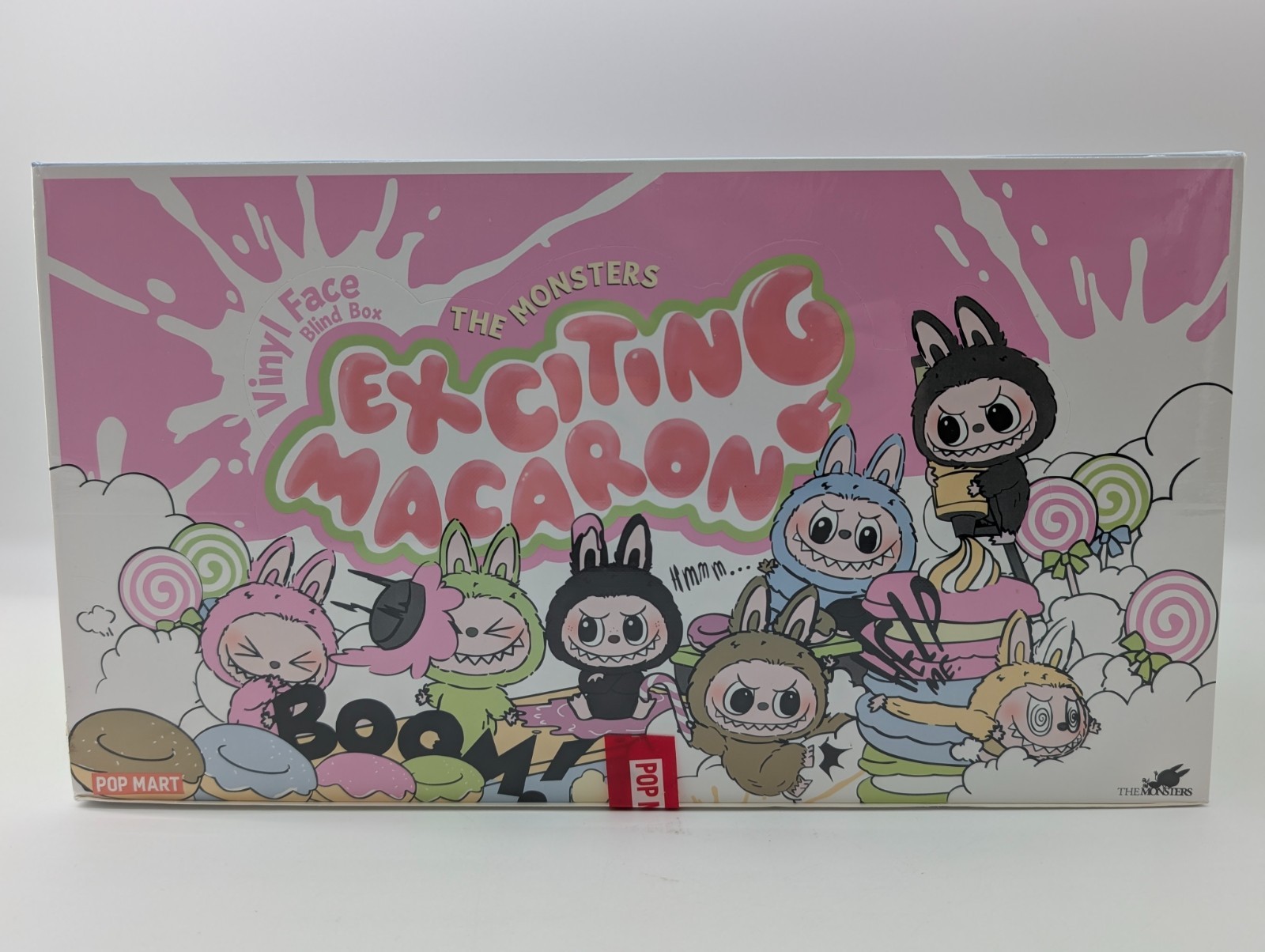 Pop Mart The Monsters Exciting Macaron Labubu Sealed Case