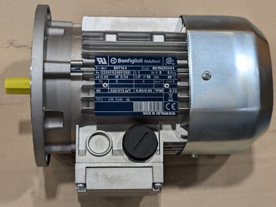 NEW BONFIGLIOLI 0.25 KW 3 PH MOTOR Voltage 330/575V 60Hz IP55