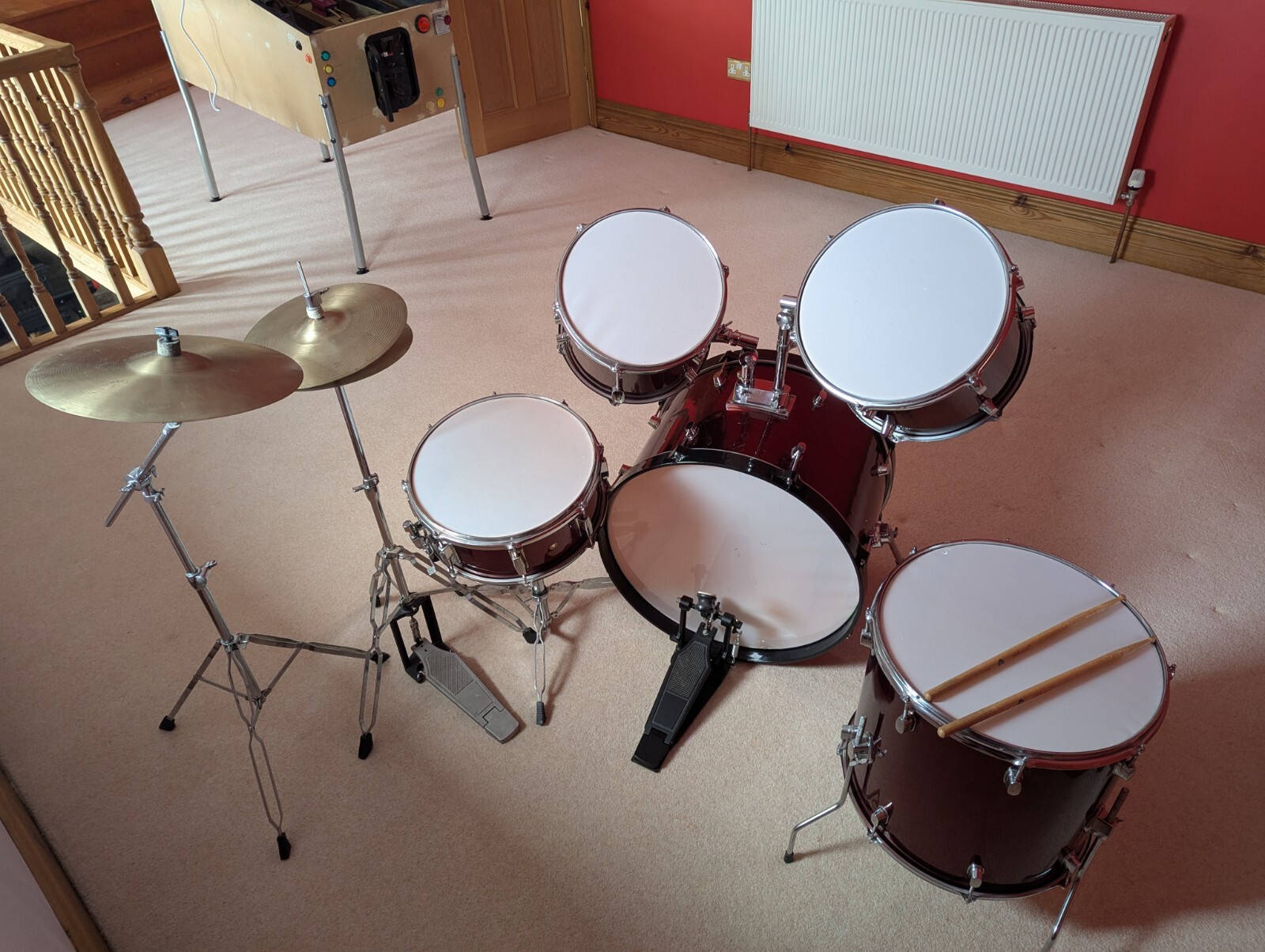 Drum Drops3枚+1 Natal Originals Maple UFX 4-piece Shell Pack in Silver