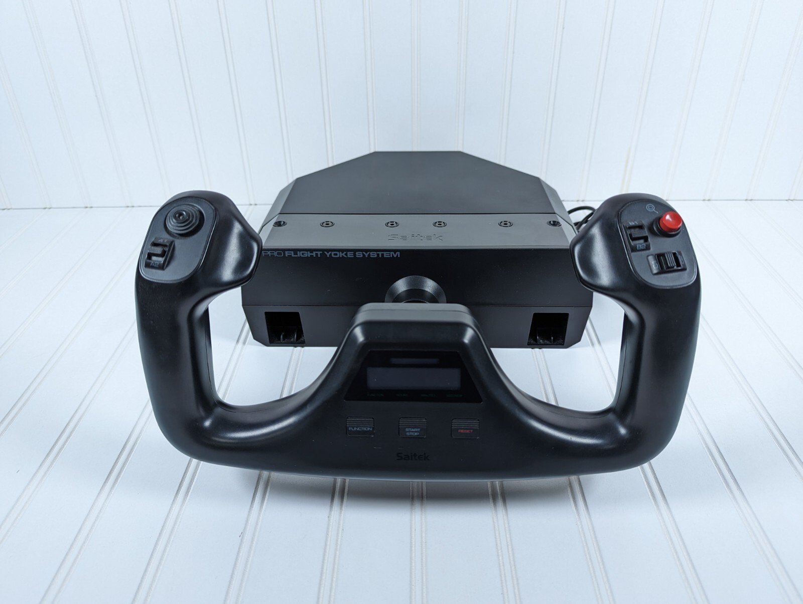 Saitek Pro Flight Yoke System Gaming Controller for PC Black Logitech